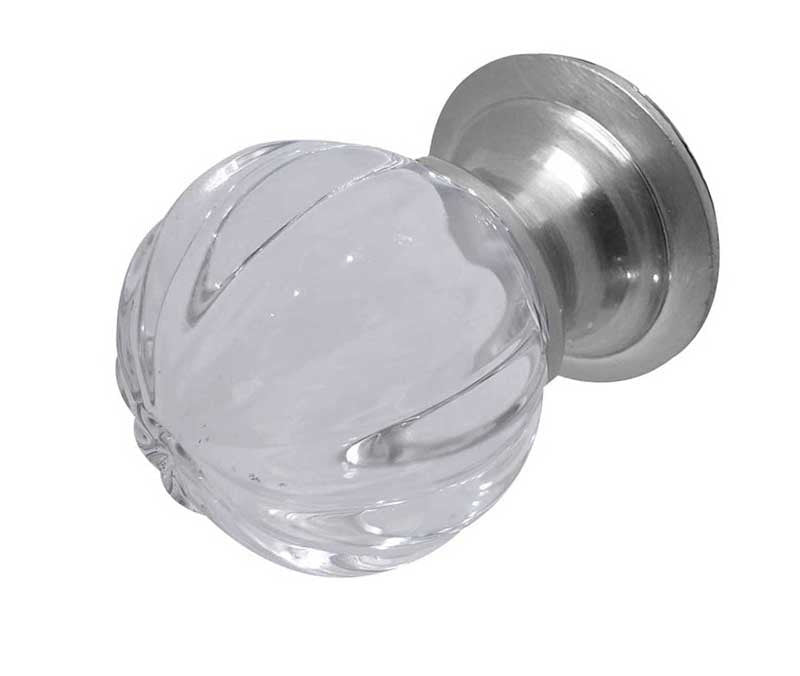 JH1152 Pumpkin Glass Cupboard Knob - Various Sizes