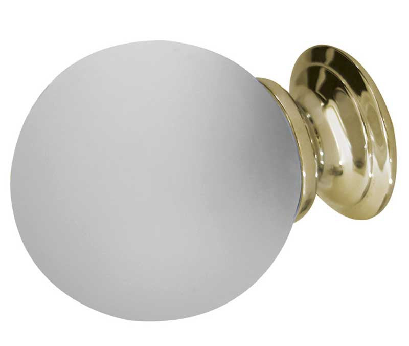 JH1156 Frosted Glass Cupboard Knobs - Various Sizes and Finish