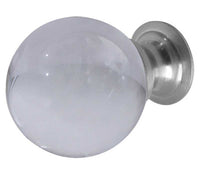 Thumbnail for JH1156 Frosted Glass Cupboard Knobs - Various Sizes and Finish