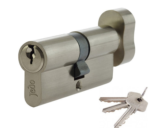 Euro Profile 5 Pin Cylinder and Turn Lock