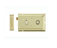 Thumbnail for JL185 Reversable Rim Lock Electro Brass
