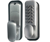 Satin Chrome Digital Door Lock