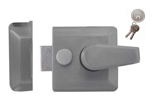 JL5031SC Narrow Width Nightlatch Satin Chrome