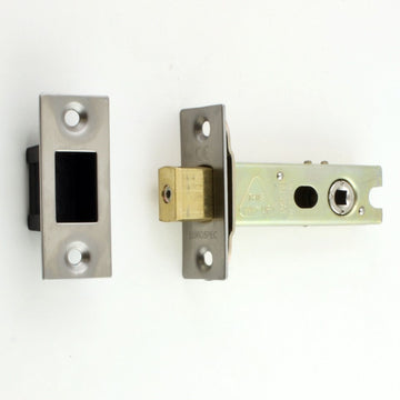 Bathroom Deadbolt - Stainless Steel