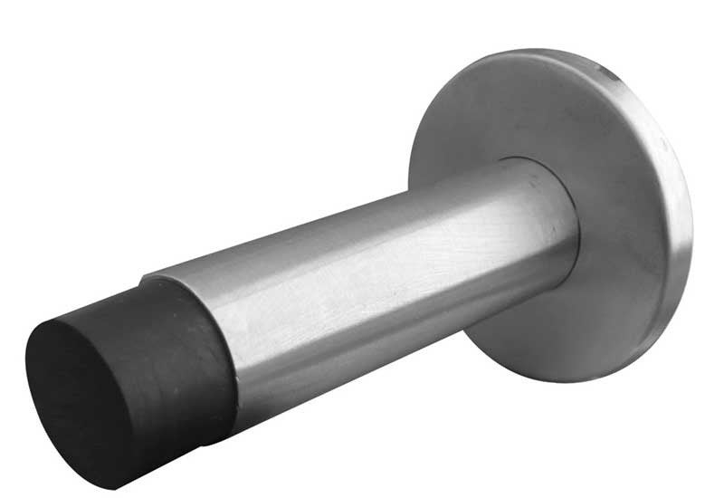 Stainless Steel Skirting or Wall Mounted Projecting Door Stop