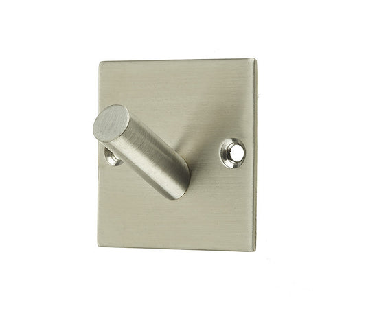 JSS902A Single Robe Hook on Square Plate