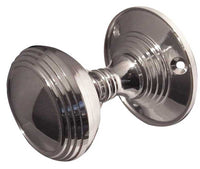 Thumbnail for JV181MPC Lined Mortice Door Knobs Polished Chrome