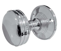 Thumbnail for JV182MPC Ringed Mortice Door Knobs Polished Chrome