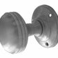 JV182MSC Ringed Mortice Door Knobs Satin Chrome