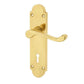 JV251 Epsom Door Handles On Plate