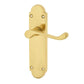 JV251 Epsom Door Handles On Plate