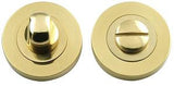 Polished Brass Bathroom Turn and Release JV2666PB