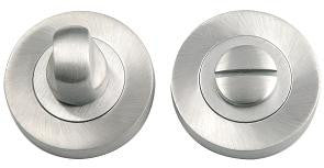 Satin Chrome Bathroom Turn and Release JV2666SC