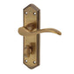 Antique Brass Paris Door handles - Bathroom JV283AB