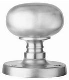 JV35BSC Satin Chrome Mushroom Mortice Door Knobs - Frelan Hardware