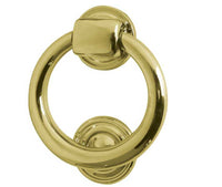 Thumbnail for Polished Brass Contemporary Door Knocker JV37PB