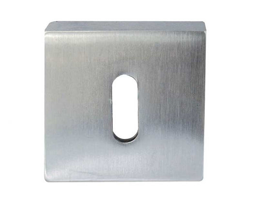 Square Kubus British Keyhole Profile Escutcheon Plate JV4005