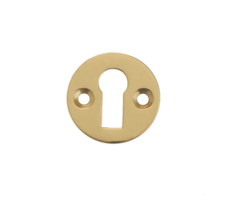 JV41 Polished Brass Standard Keyhole
