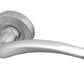 JV420SC Gull Door Handles Satin Chrome