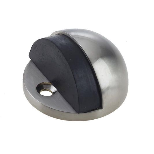 Satin Nickel Shielded Oval Door Stop