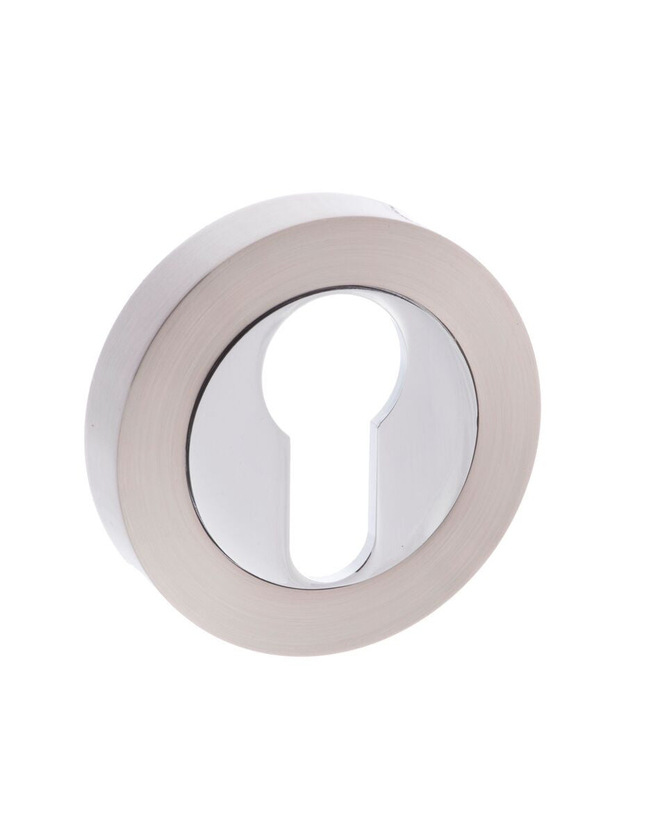 Atlantic 'EURO PROFILE' Keyhole Round Rose, Various Finishes-M-ESC-E