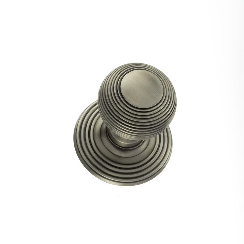 Atlantic UK Old English, OE50RMK Ripon Reeded Mortice Door Knobs - Various Finishes