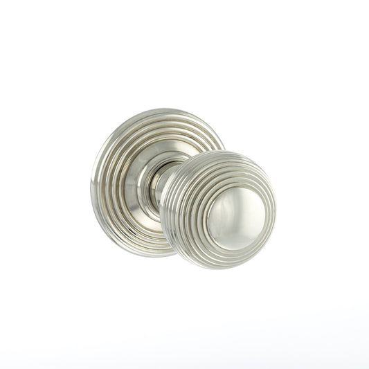 Atlantic UK Old English, OE50RMKPN Ripon Mortice Door Knobs - Polished Nickel