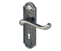 Thumbnail for Turnberry Pewter Door Handles Lock