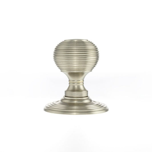 OE50RMKSN Ripon Mortice Door Knobs - Satin Nickel