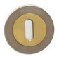 Standard Profile Keyhole Round Rose, Various Finishes-S2ESC-K-R