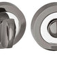 Bathroom Turn and Release Polished Chrome/Black Nickel S3WCRBNPC
