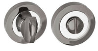 Thumbnail for Bathroom Turn and Release Polished Chrome/Black Nickel S3WC-R-BNPC