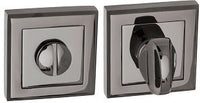 Thumbnail for Atlantic Hardware UK Square Black Nickel Bathroom Turn and Release S2WC-S-BN