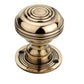 Aged Brass Bloxwich Mortice /Rim Door Knobs (Solid Brass) 50mm - SB2103AB