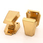 Triago 'Art Deco Period' Mortice Door Knobs - Solid Brass