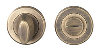 Thumbnail for Antique Brass Bathroom Turn and Release - 50mm Rose