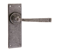 Thumbnail for VH101 Valley Forge Pewter Patina Door Handles Frelan Hardware Jedo Collection