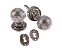 Thumbnail for Valley Forge Pewter Patina Ball Mortice Door Knobs VF48 45mm Knobs
