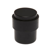 Matt Black Heavy Duty Floor Mount Rubber Buffered Door Stop