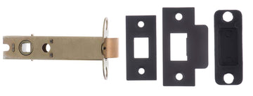 4 Inch AL4MB Matt Black Heavy Sprung Mortice Latch