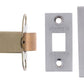 4 Inch AL4SC Satin Chrome Heavy Sprung Mortice Latch 75mm Backset