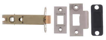 4 Inch AL4SN Satin Nickel Heavy Sprung Mortice Latch