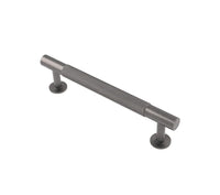 Anthracite Grey Knurled Cupboard Pull Handles