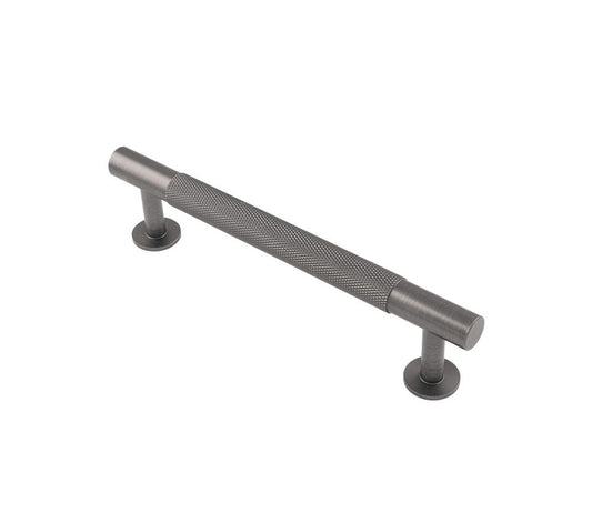 FTD700 Anthracite Grey Knurled Cupboard Pull Handles - Finger Tip Design