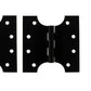 Matt Black Parliament Hinges 4 Inch - APH424MB