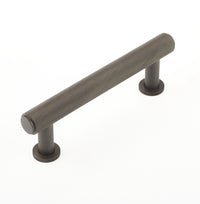 Thumbnail for Frelan Burlington Dark Bronze Piccadilly Knurled Cabinet Pull Handle - 96mm, 128mm, 224mm