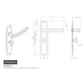 Carlisle Brass - Art Deco Door Handles - Satin Nickel