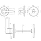 JSS354 Easy Turn Stainless Steel Bathroom Turn and Release