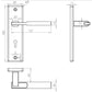 Delta Satin Chrome Door Handles JV3013SC