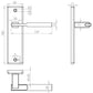 Delta Satin Chrome Door Handles JV3013SC